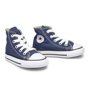 Kids Converse All-Star High-Top Sneakers Navy Blue Size 9